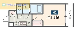 MELDIA秋山の物件間取画像